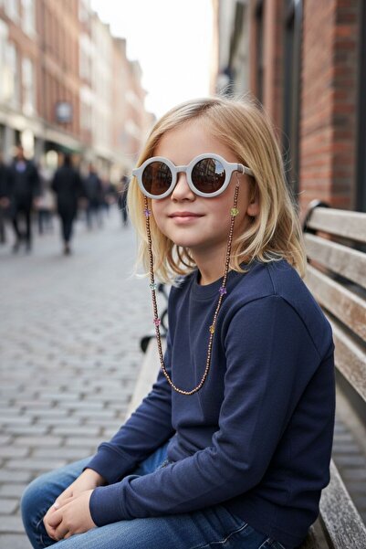 LiKESUN حزام نظارات للأطفال، حبل نظارات، سلسلة نظارات 55 سم