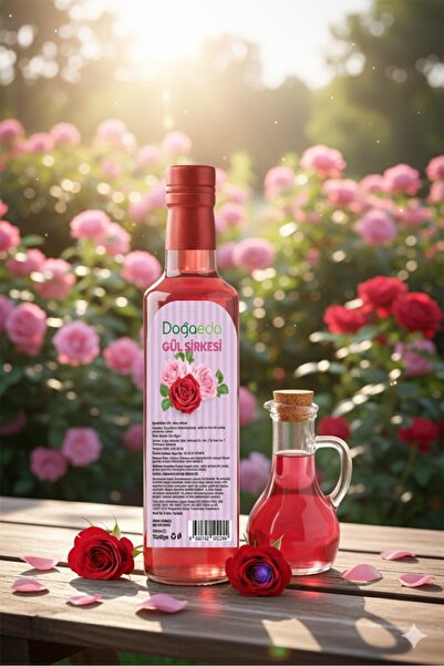 DOĞAEDA Gül Sirkesi Doğal Fermantasyon 500 Ml