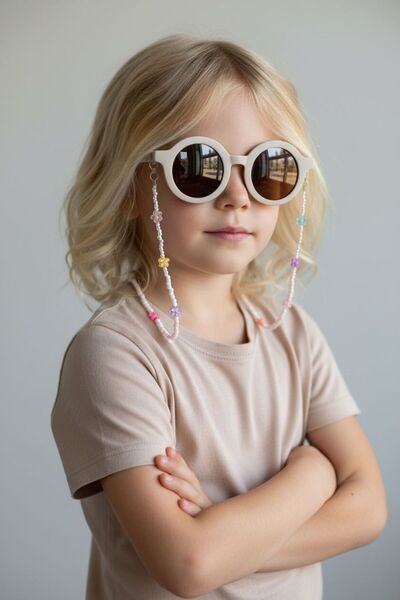 LiKESUN Çocuk Gözlük Askısı Gözlük İpi Gözlük Zinciri (55 cm)