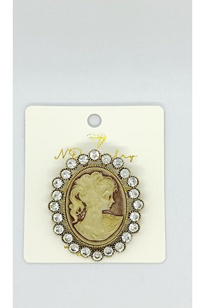ndjewelry Retro Zarafet Broş