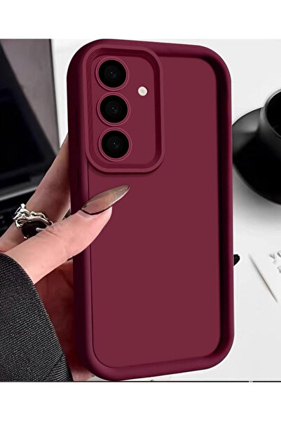 Rivor Samsung Galaxy A55 Kılıf Kamera Korumalı Yumuşak İnce Hafif Zarif Tasar...