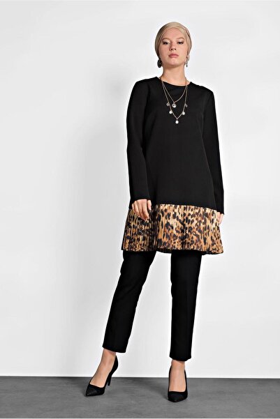 Alvina Туника с леопардов принт - Пола Hem 40137