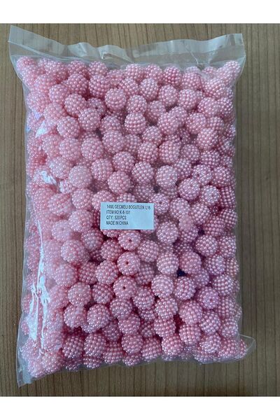 312 KONSEPT 14 мм плъзгаща се розова цветна Blackberry Bead Blackberry Bead B...