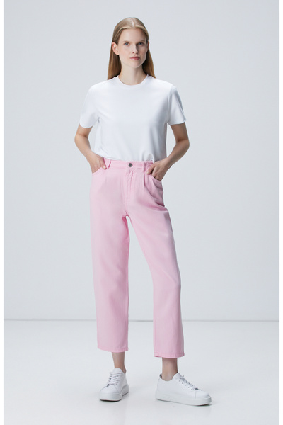 Network Pembe Casual Pantolon