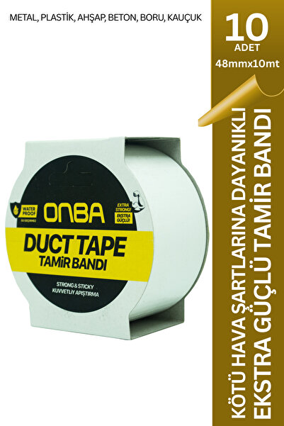 Onba Süper Güçlü Su Geçirmez Sızdırmaz Beyaz Renk Çok Amaçlı İzolasyon ve Tam...