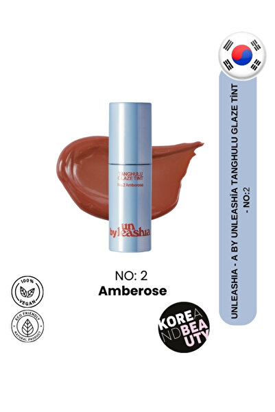 UNLEASHIA Tanghulu Glaze Tint | Parlak ve Nemlendirici Vegan Dudak Tint’i