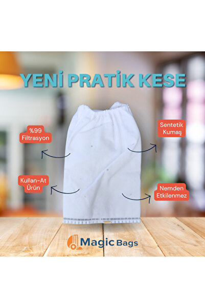 Magic Bags |   Fantom PUNGĂ MARE PRACTICĂ PUNGĂ DE PULBERĂ SINTETICĂ - 10 BUC.