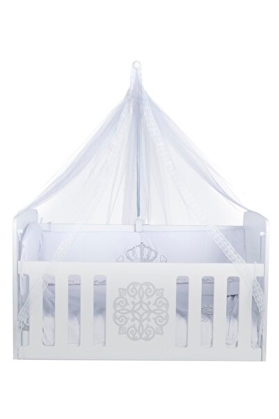 Tommybaby Güpürlü Lüx Cibinlik ve Topuzlu Demir