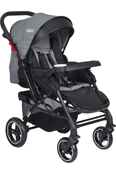 Tommybaby Tornado Plus Black Alüminyum Lüx Çift Yön Bebek Arabası