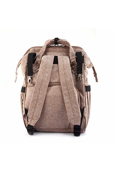 Tommybaby Lucca Mother Baby Care Backpack-Ultralight Linen Fabric