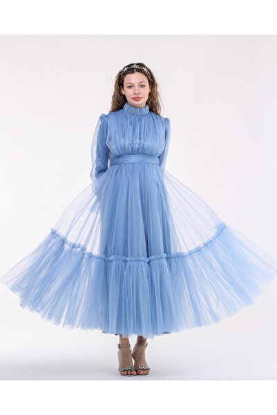 Asees Rochie Hijab Printesa din Tulle Karina