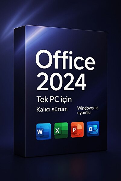 MICROSOFT Office 2024 Professional Plus Dijital Key Ömür Boyudur