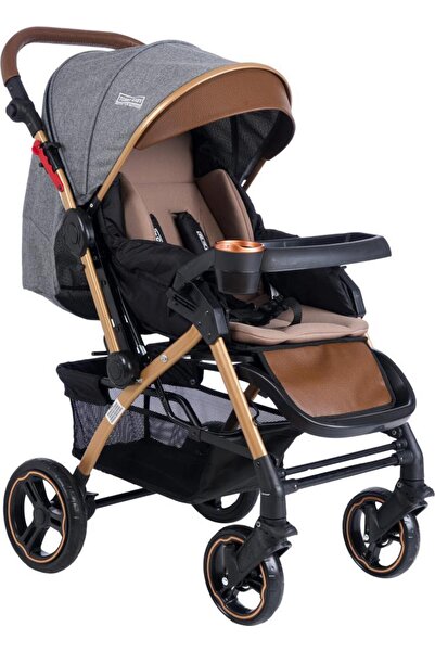 Tommybaby Tornado Plus Gold Alüminyum Lüx Çift Yön Bebek Arabası