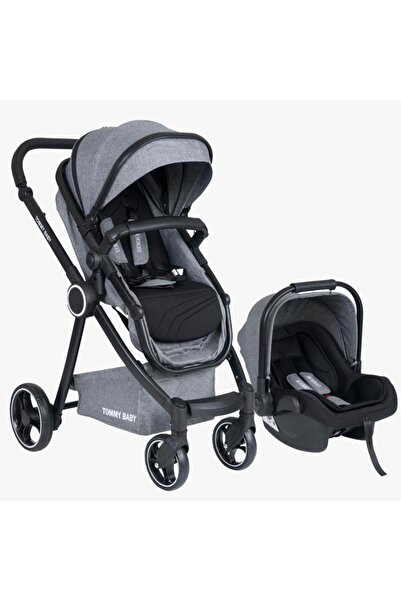 Tommybaby Toranto Black Vip Travel Sistem Bebek Arabası + Puset