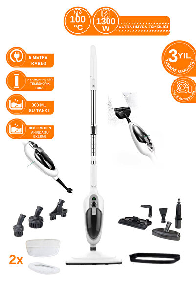 Mogotech Mg-103 Çok Fonksiyonlu Buharlı Temizleyici ( Türkiye Garantili )