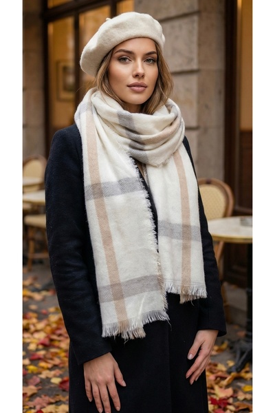 CAP BROS Ressam Bere ve Puffy Kaşkol Takımı İkisi bir arada