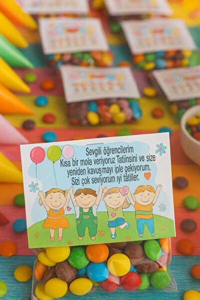 Emtory Home 10 Adet Bonibon Karne Hediyesi - Sömestr Hediyesi - Tek Tek Paket...