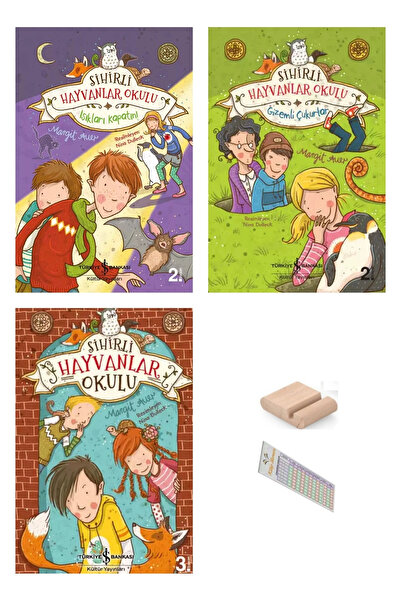 TÜRKİYE İŞ BANKASI KÜLTÜR YAYINLARI 2. ve 3. Sınıf Sihirli Hayvanlar Okulu Hi...