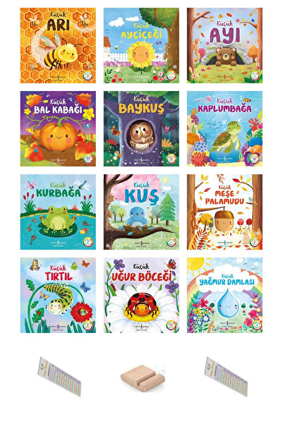 TÜRKİYE İŞ BANKASI KÜLTÜR YAYINLARI 0 - 3 Yaş Doğanın Eşsiz Hikayeleri Serisi...