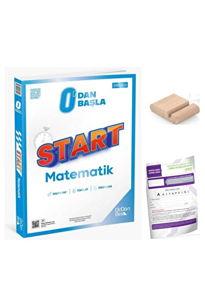 Üç Dört Beş Yayıncılık 345 -Üç Dört Beş 0'dan START Matematik YKS 2026 +Telef...