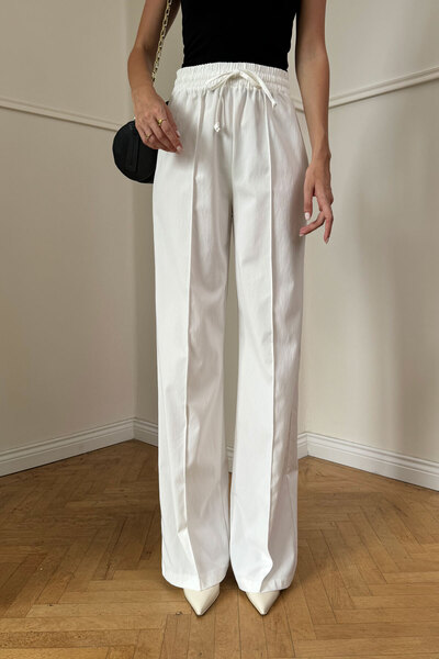 MAGARDE Παντελόνι Polyviscon Παπλωματοθήκη - ECRU