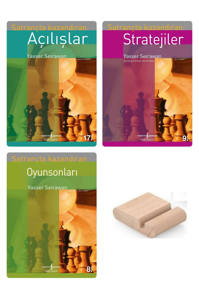 TÜRKİYE İŞ BANKASI KÜLTÜR YAYINLARI Satranç Teknikleri Serisi Orta -İleri Düz...