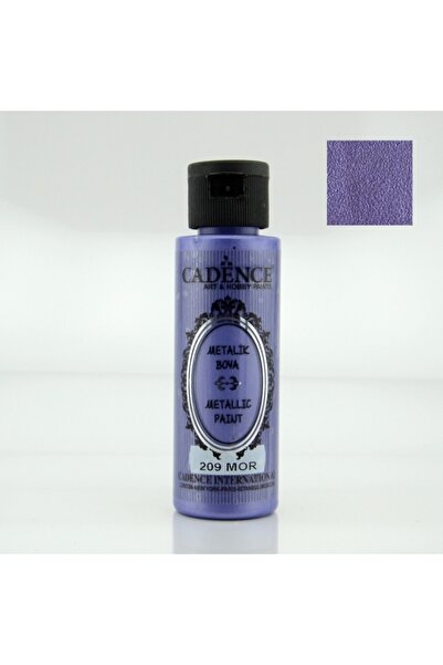 Cadence METALİK SEDEFLİ BOYA 209 MOR 70ML