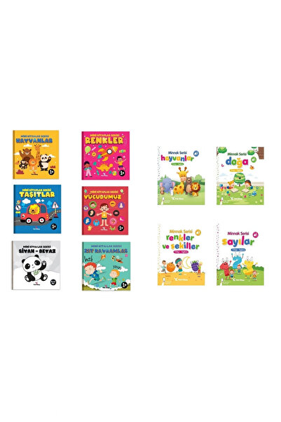 yeti kitap 0-2 Yaş Bebek Kitaplığı 10 Kitap (0-24 AY) Ilk Kitaplarım / Kavram...