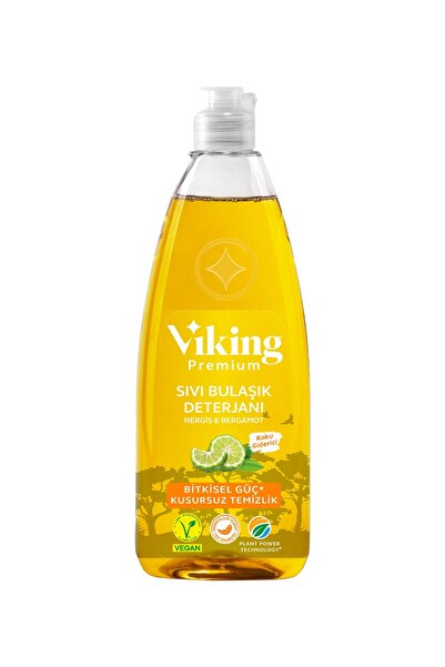 Viking Premium Bulaşık Deterjanı Nergis-bergamot 750 ml 1 Adet
