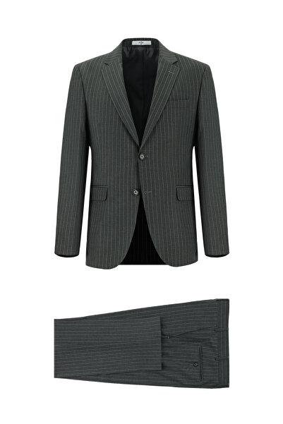 Kiğılı 7 Drop Slim Fit Slim Fit Classic Striped Suit