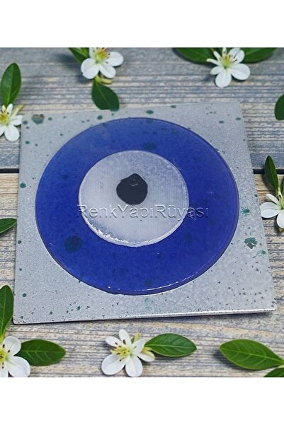 RENK YAPI RÜYASI Cam Banyo Gideri Kapatıcısı, Dekoratif Süzgeç Kapağı, Cam Sü...