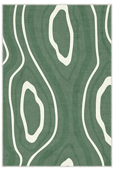 Homefesto Dekoratif Salon Halısı, Makinada Yıkanabilir, Kaymaz Taban, İnce & ...