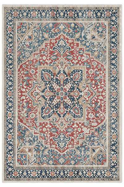 Homefesto Dekoratif Özel Tasarım Yıkanabilir,İnce, Kaymaz Tabanlı, Modern Hal...