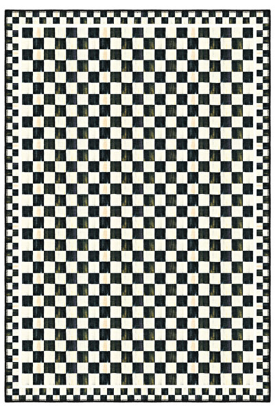 Homefesto Mackenzie Modern Halı, Makinede Yıkanabilir Kaymaz Taban, İnce Salo...