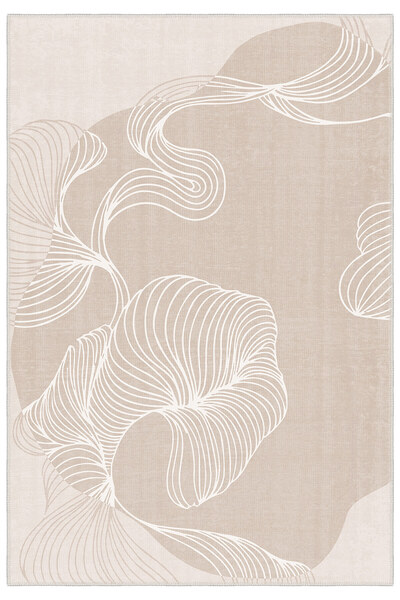 Homefesto Dekoratif Özel Tasarım Yıkanabilir,İnce, Kaymaz Tabanlı, Modern Hal...