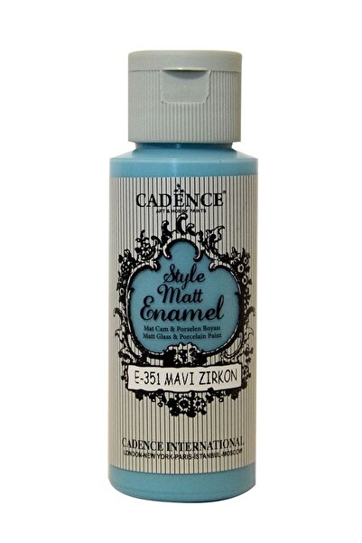 Cadence ENAMEL CAM BOYASI E-351 MAVİ ZİRKON 59ML