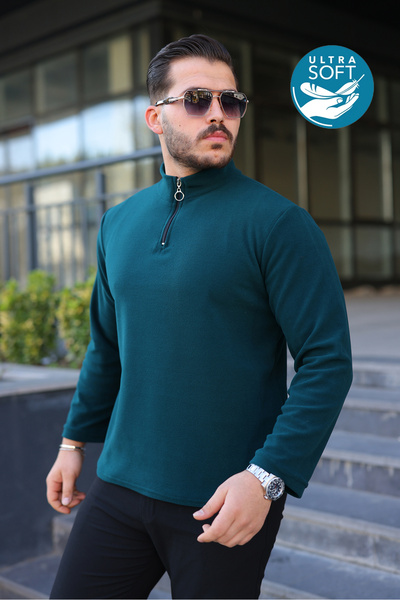 Berka Mock Neck Thin Body Fleece Sweatshirt – Cold-Proof, Lightweight, and Flexible Price/Product.