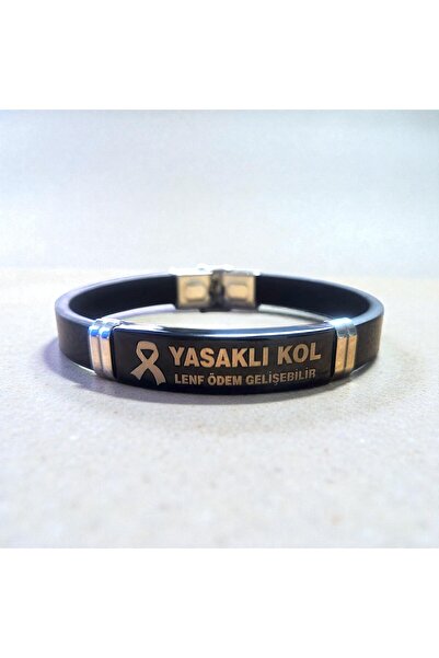 fırsatlar diyarı Meme Kans*ri Farkındalık Bilekliği - Lenf Ödem Bilekliği - Y...