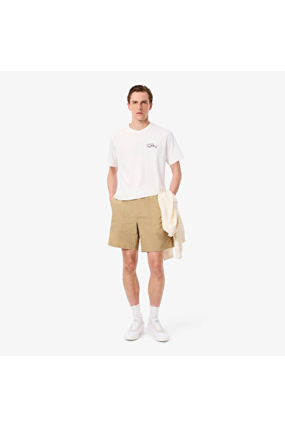 Lacoste شورت نايلون مقاوم للماء والرياح - GH5138-00-02S