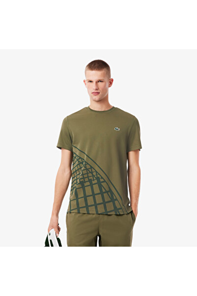 Lacoste Ultra Dry Printed Tennis T-shirt - TH4753-00-E9F
