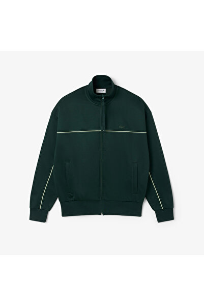 Lacoste Hanorac din polar cu fermoar și efect satinat - SH5684-00-YZP