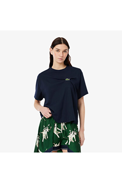 Lacoste تيشيرت جيرسي قصة فضفاضة منسدل منسدل - TF9595-00-166