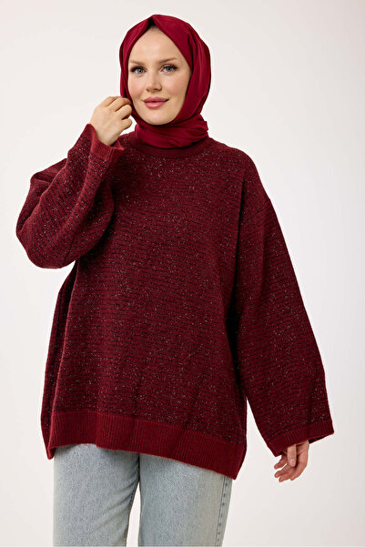 My City 51172- سترة نسائية طويلة أنيقة ومريحة من التريكو اللامع