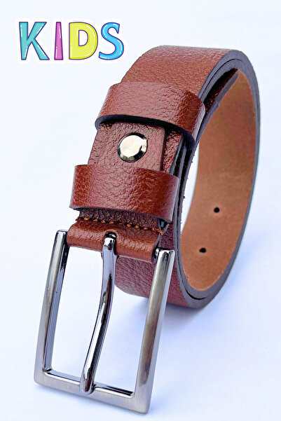 Parscraft Curea Copii Maro Piele Naturala 3 Cm