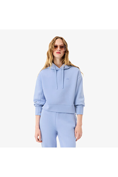 Lacoste Short Cut Cotton Hoodie - SF0281-00-5QD