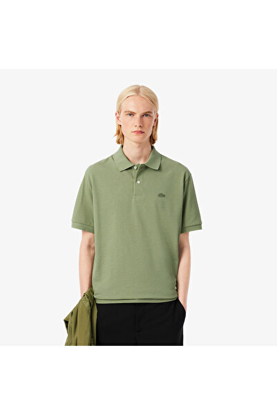 Lacoste قميص بولو فضفاض من قماش البيكيه الثقيل - PH7757-00-S86