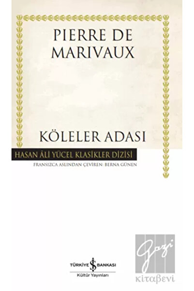 TÜRKİYE İŞ BANKASI KÜLTÜR YAYINLARI Köleler Adası (ciltli)-namaz Tesbihatı He...