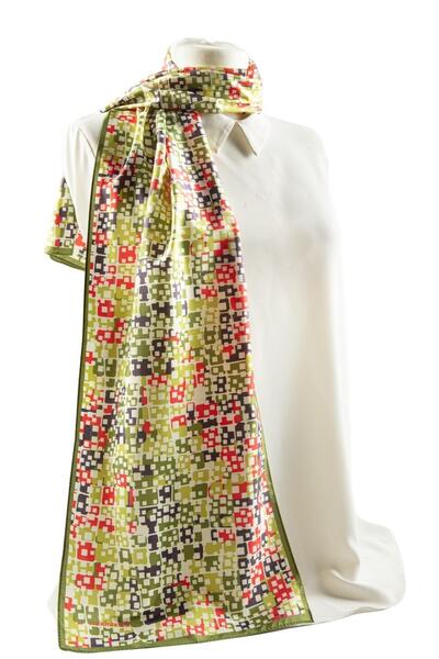 Modabutik Geometri Desenli Fular