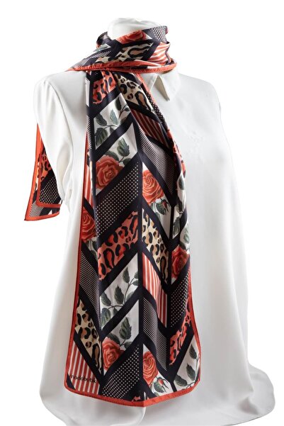 Modabutik Gül Desenli Kadın Fular