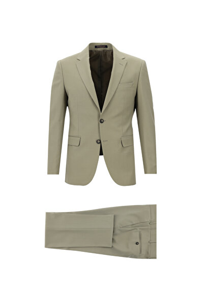 Abdullah Kiğılı 7 Drop slim fit Dar croială Costum de lână